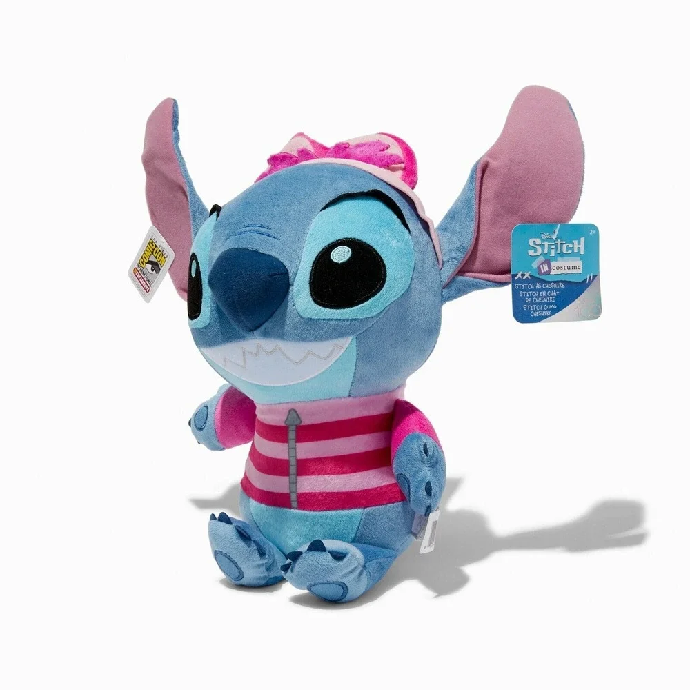 SDCC 2023 Exclusive STITCH As Cheshire Cat Cosplay Plush Disney‎ 100, NWT!